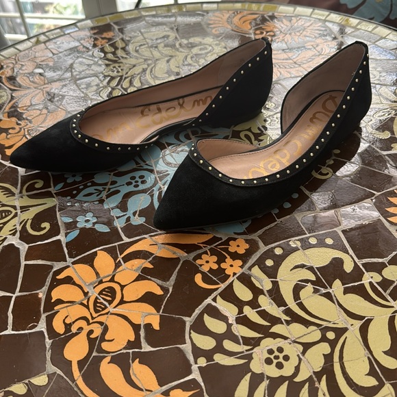SAM EDELMAN SUEDE FLATS Sz : 6 - Picture 3 of 6